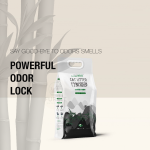 CHARCOAL BAMBOO TOFU CAT LITTER 2.4KG